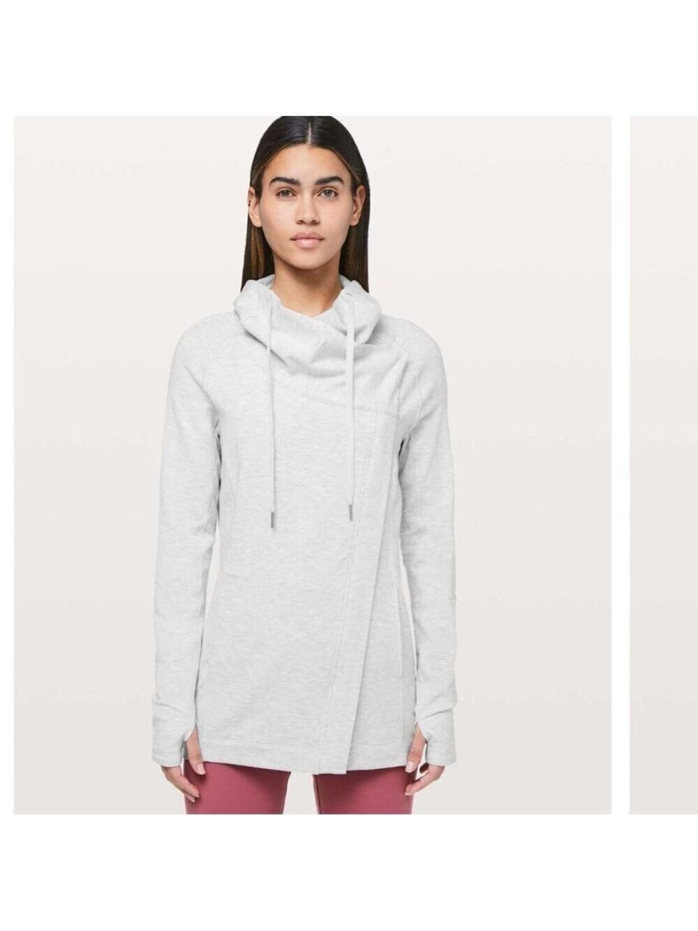 Lululemon Grey Heathered Coast Easy Wrap Size 2